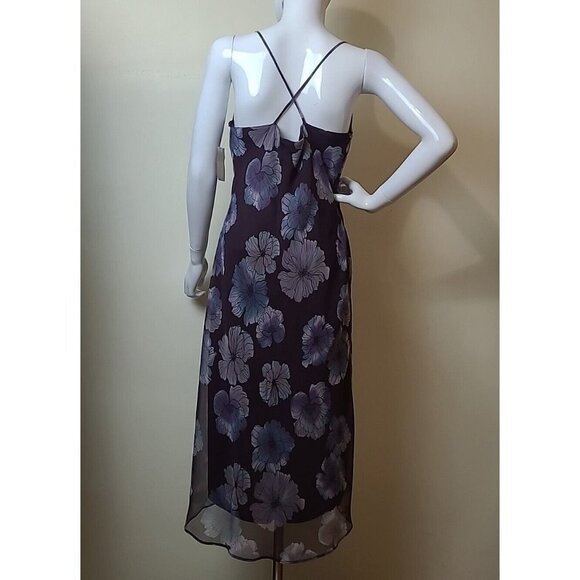 Alyn Paige Spaghetti Strap Floral Dress Size 9/10 Tags Attached - Picture 3 of 6